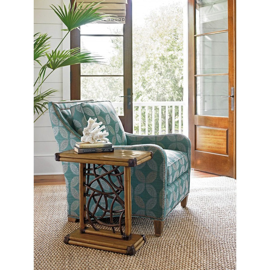 Tommy Bahama Twin Palms Angler Accent Table