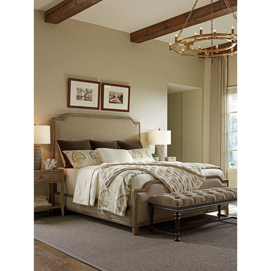 Tommy Bahama Cypress Point Stone Harbour Upholstered Bed