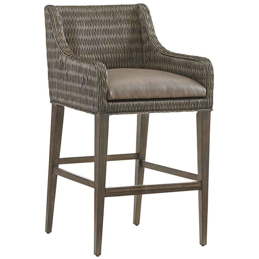 Tommy Bahama Cypress Point Turner Woven Bar Stool