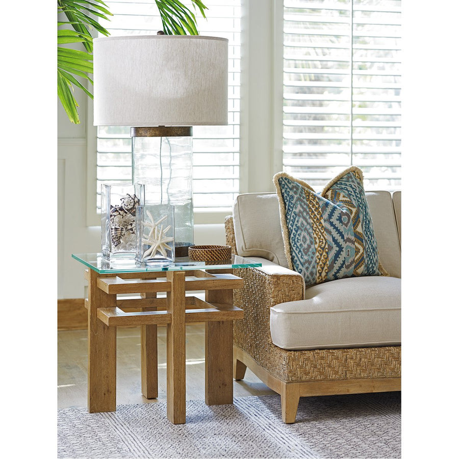 Tommy Bahama Los Altos Calcutta Square End Table