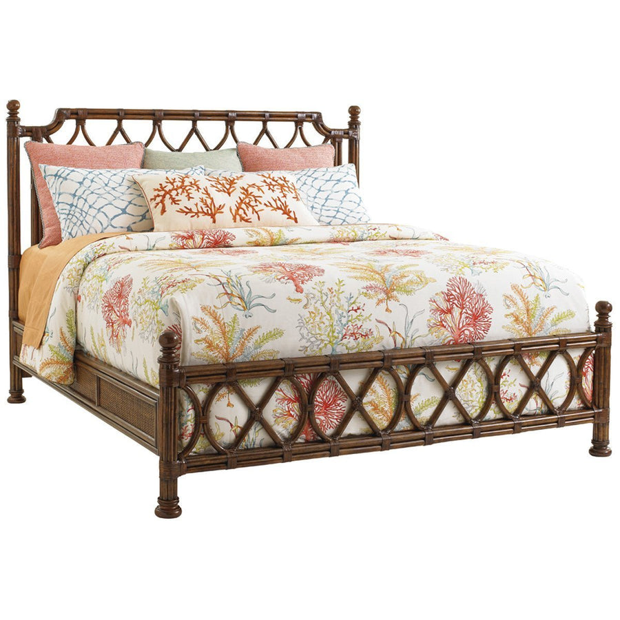 Tommy Bahama Bali Hai Island Breeze Rattan Headboard