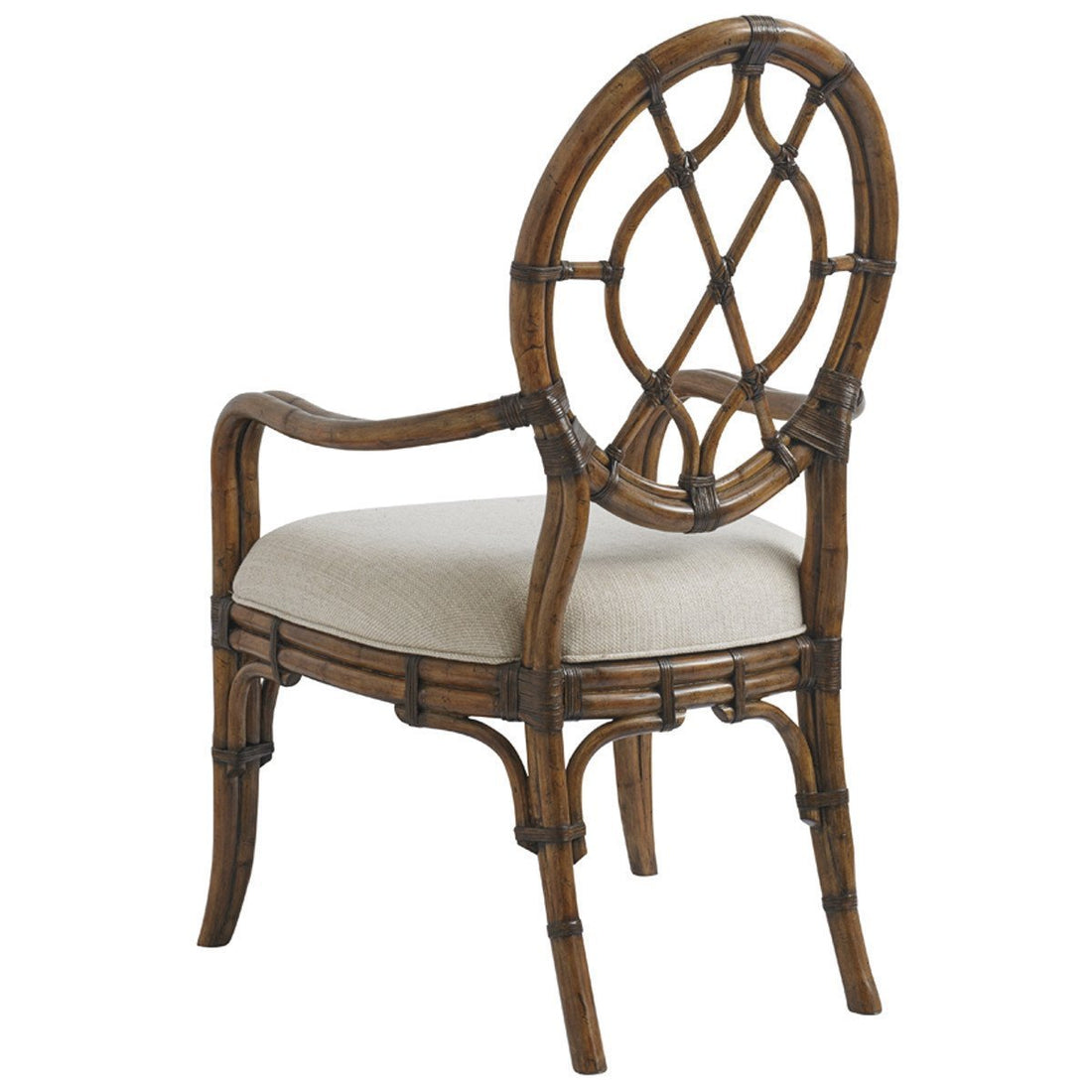 Tommy Bahama Bali Hai Cedar Key Oval Back Arm Chair