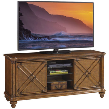 Tommy Bahama Bali Hai Medium Brown Marlin Media Console