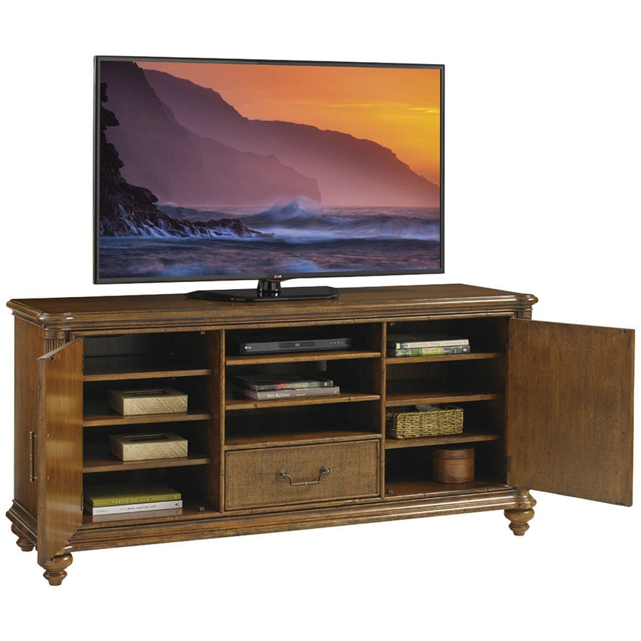 Tommy Bahama Bali Hai Medium Brown Pelican Cay Media Console