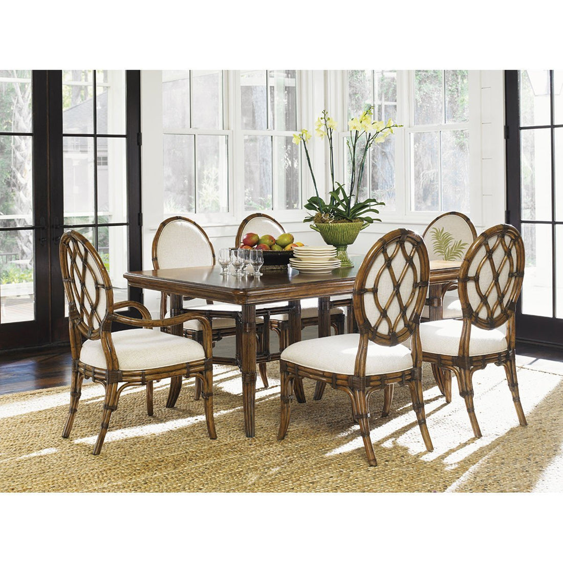 Tommy Bahama Bali Hai Fisher Island Rectangular Dining Table