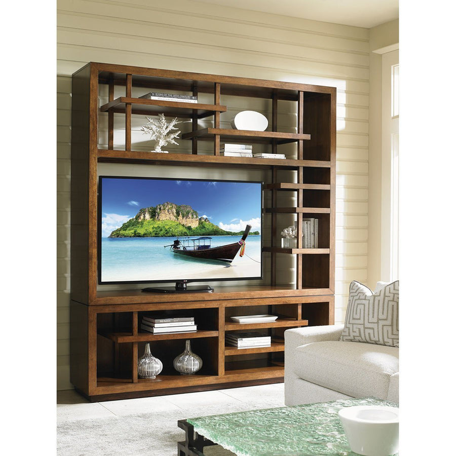 Tommy Bahama Island Fusion Taipei Media Bookcase