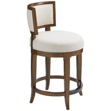 Tommy Bahama Island Fusion Macau Swivel Counter Stool