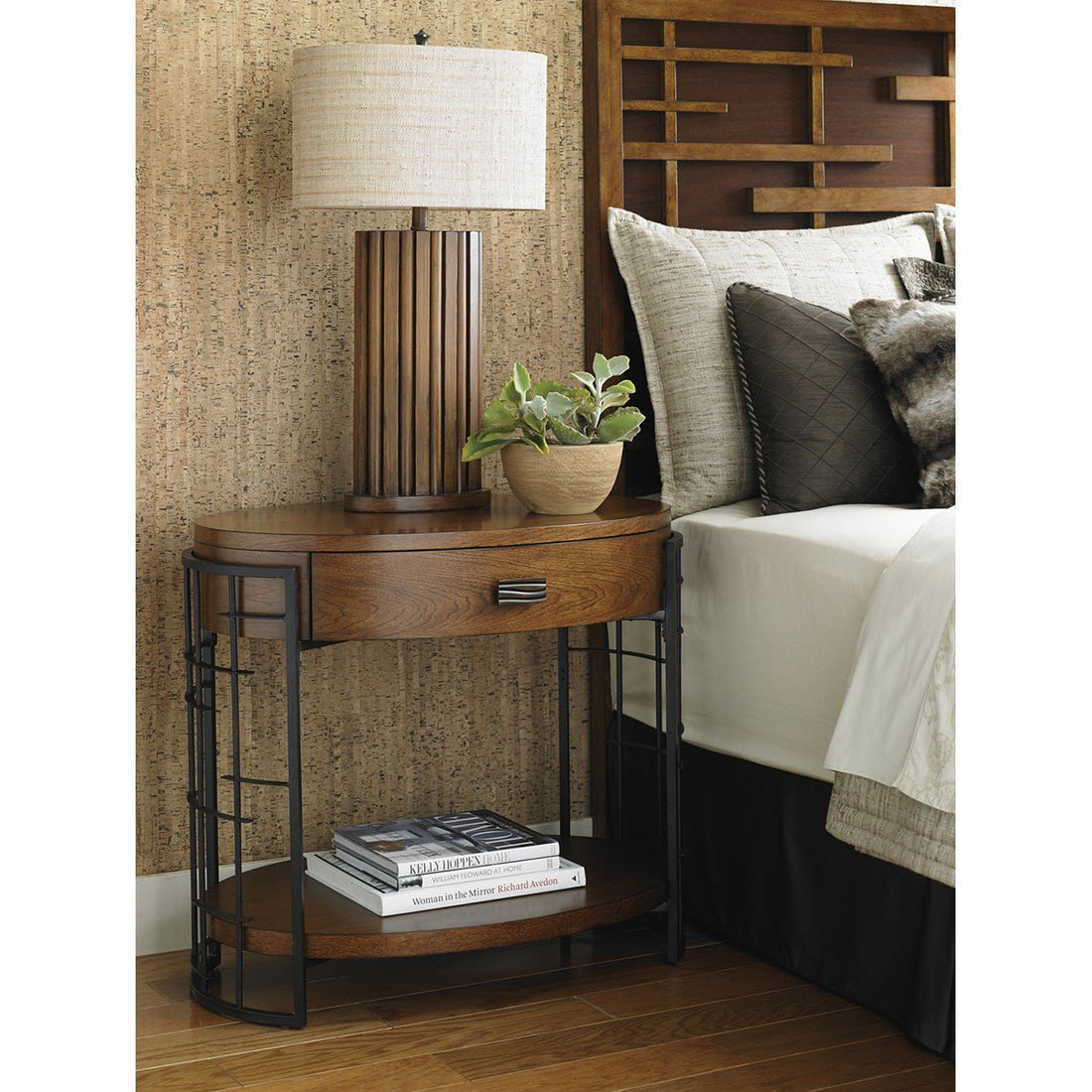 Tommy Bahama Island Fusion Sendai High/Low Nightstand