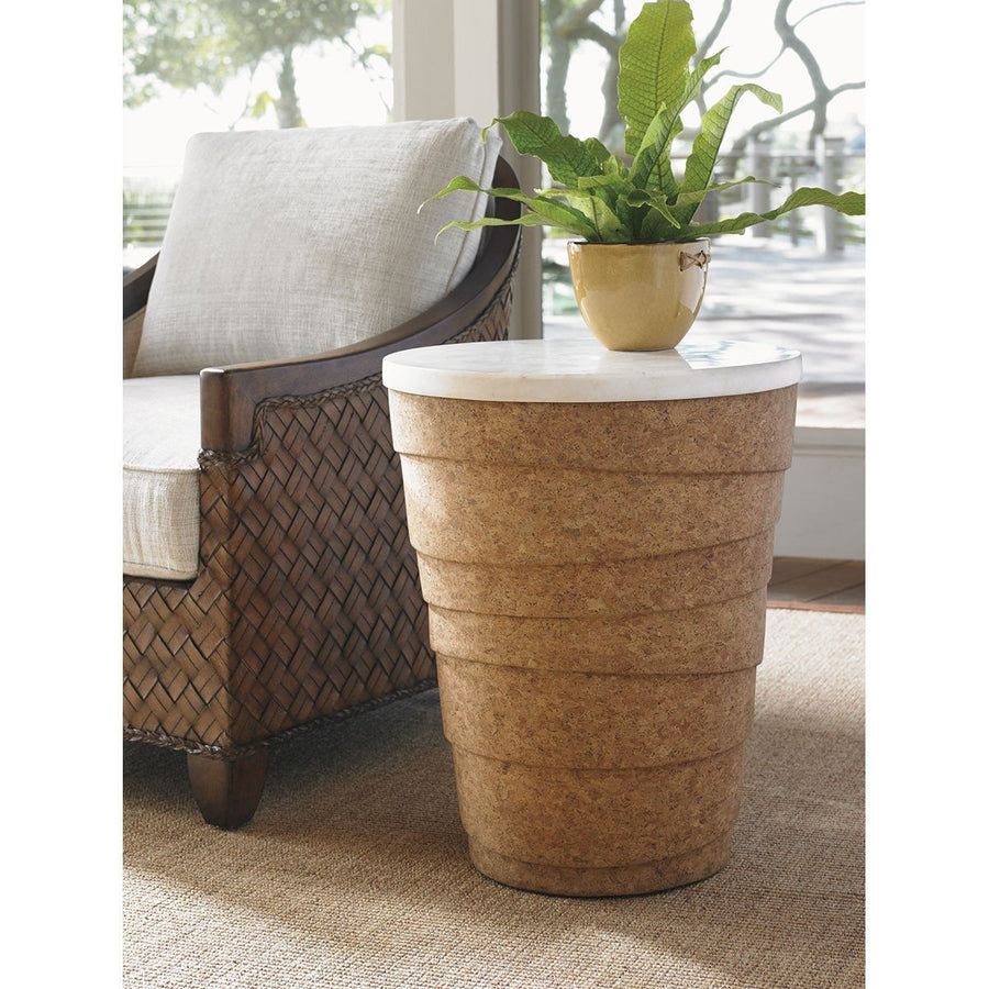 Tommy Bahama Island Fusion Kendari Round Accent Table