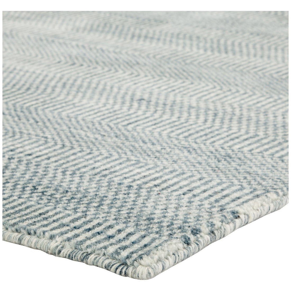 Jaipur Trendier Minuit Geometric Trellis Ivory Dark Blue TEI03 Rug