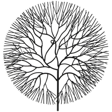 Phillips Collection Circle Wire Tree Wall Art