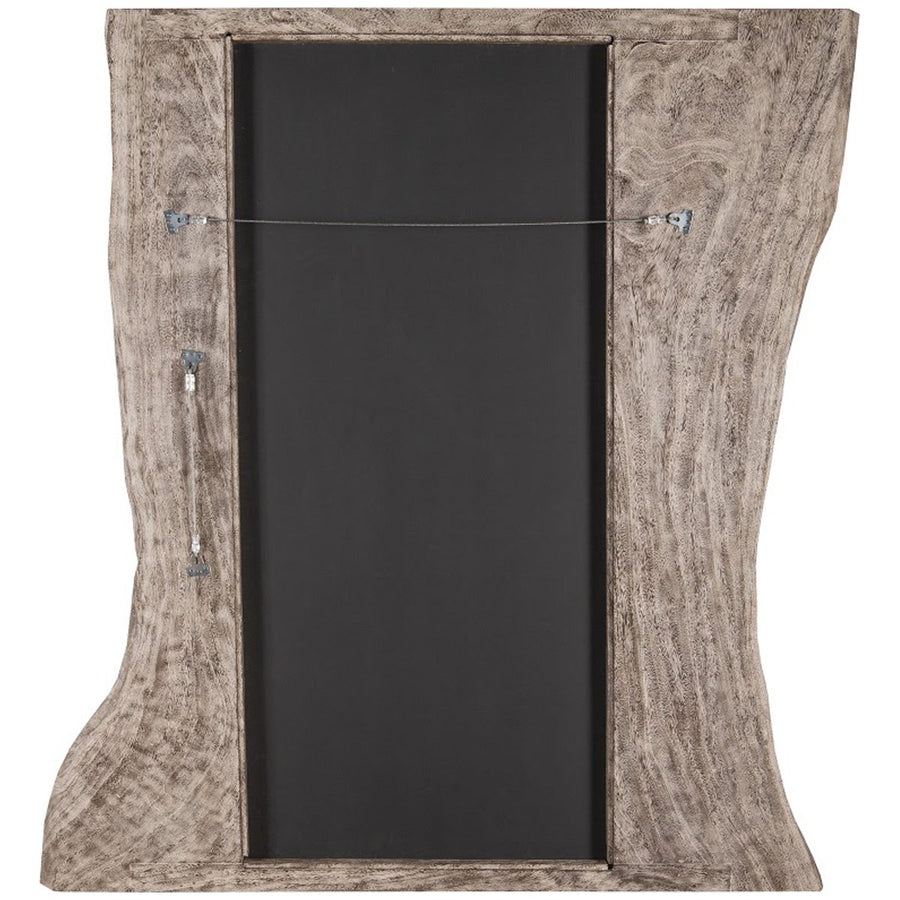 Phillips Collection Split Slab Mirror, Gray Stone