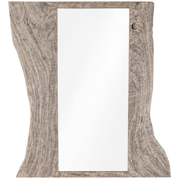 Phillips Collection Split Slab Mirror, Gray Stone