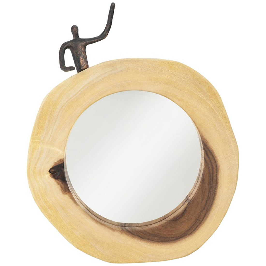 Phillips Collection Atlas Waving Figure Cross Cut Mirror