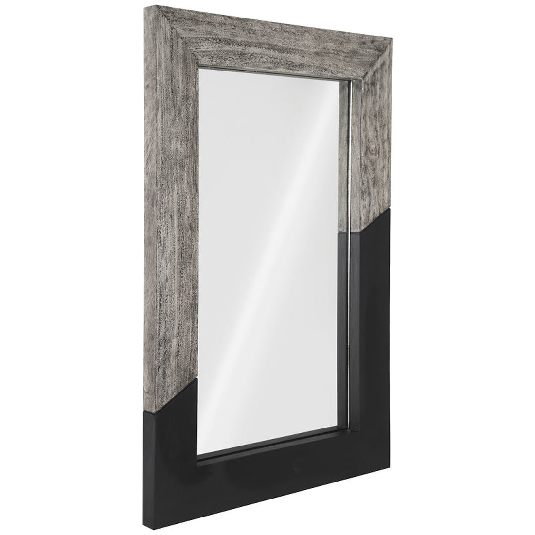 Phillips Collection Geometry Gray Mirror