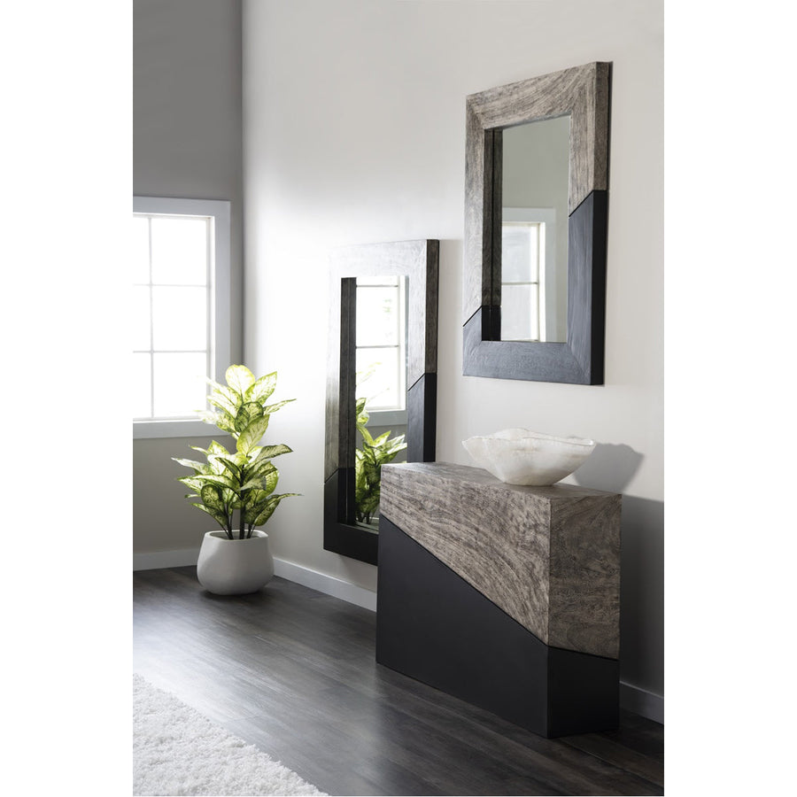 Phillips Collection Geometry Gray Mirror