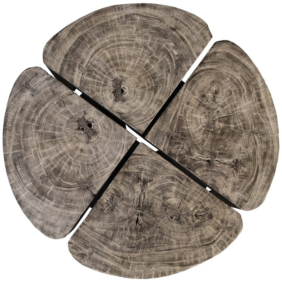 Phillips Collection Clover Gray Stone Coffee Table