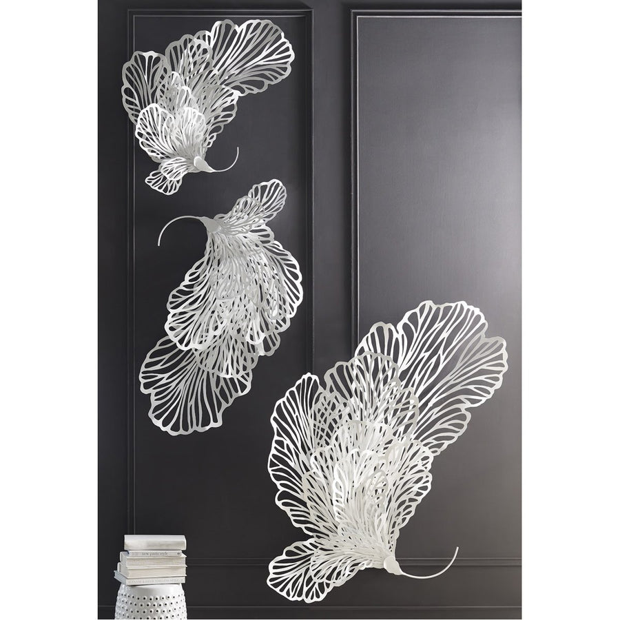 Phillips Collection White Butterfly Wall Art