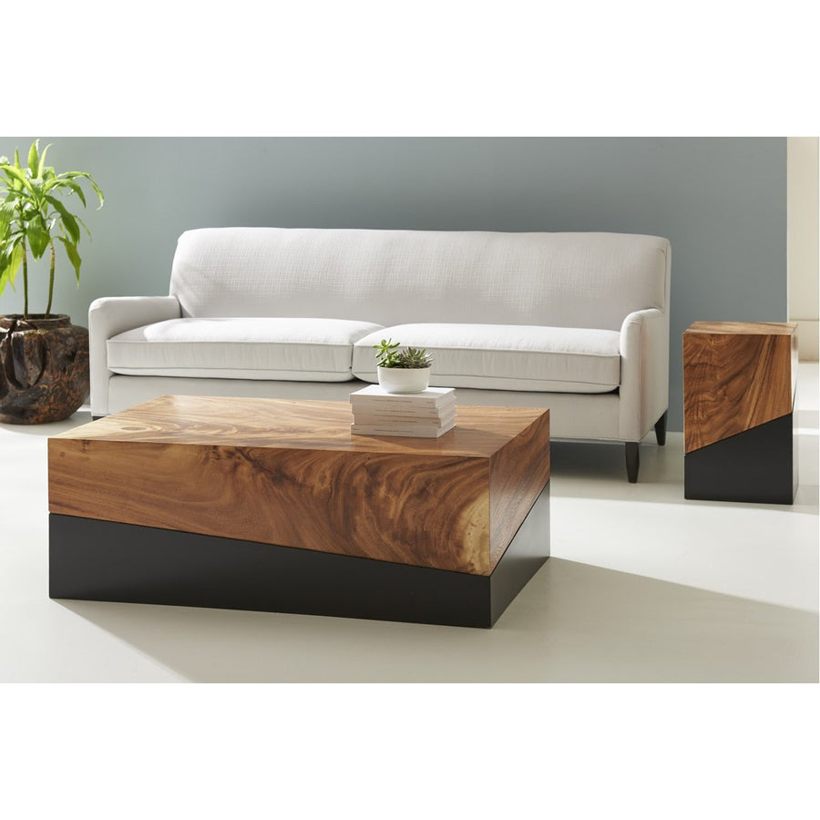 Phillips Collection Geometry Rectangular Coffee Table