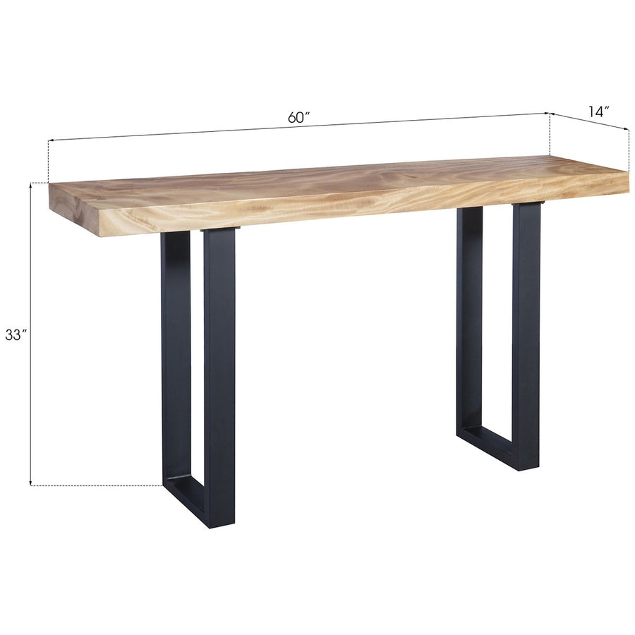 Phillips Collection Origins Straight Edge Console Table