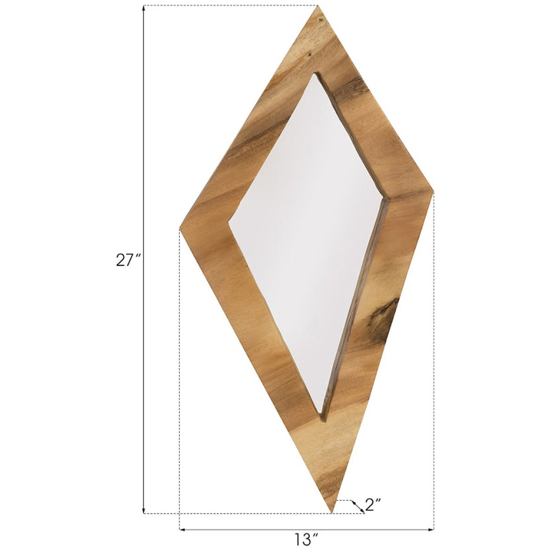 Phillips Collection Diamond Mirror, Large