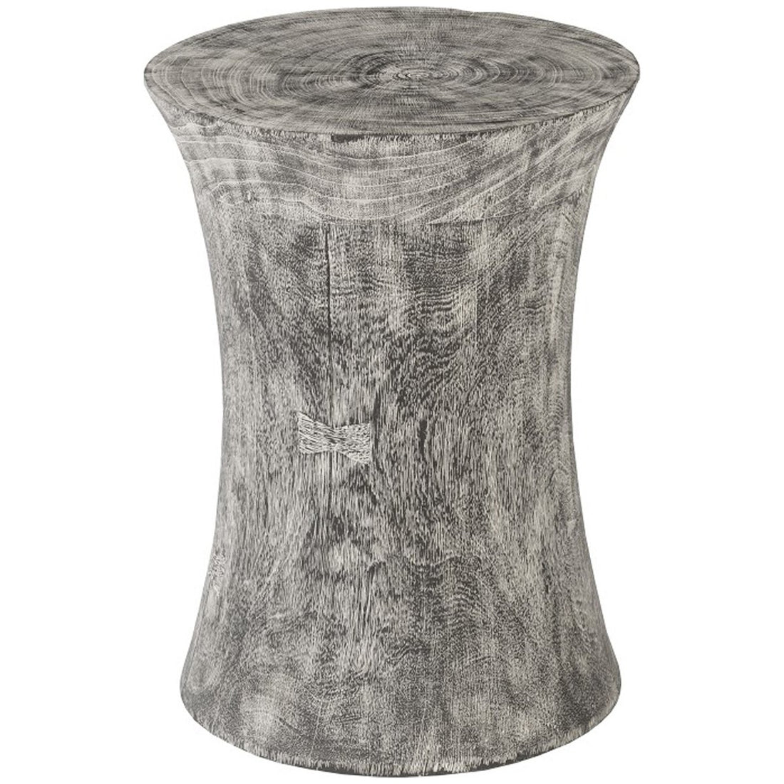 Phillips Collection Drum Stool, Gray Stone