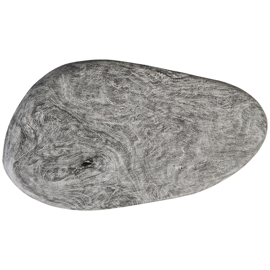 Phillips Collection Skipping Stone Medium Gray Coffee Table