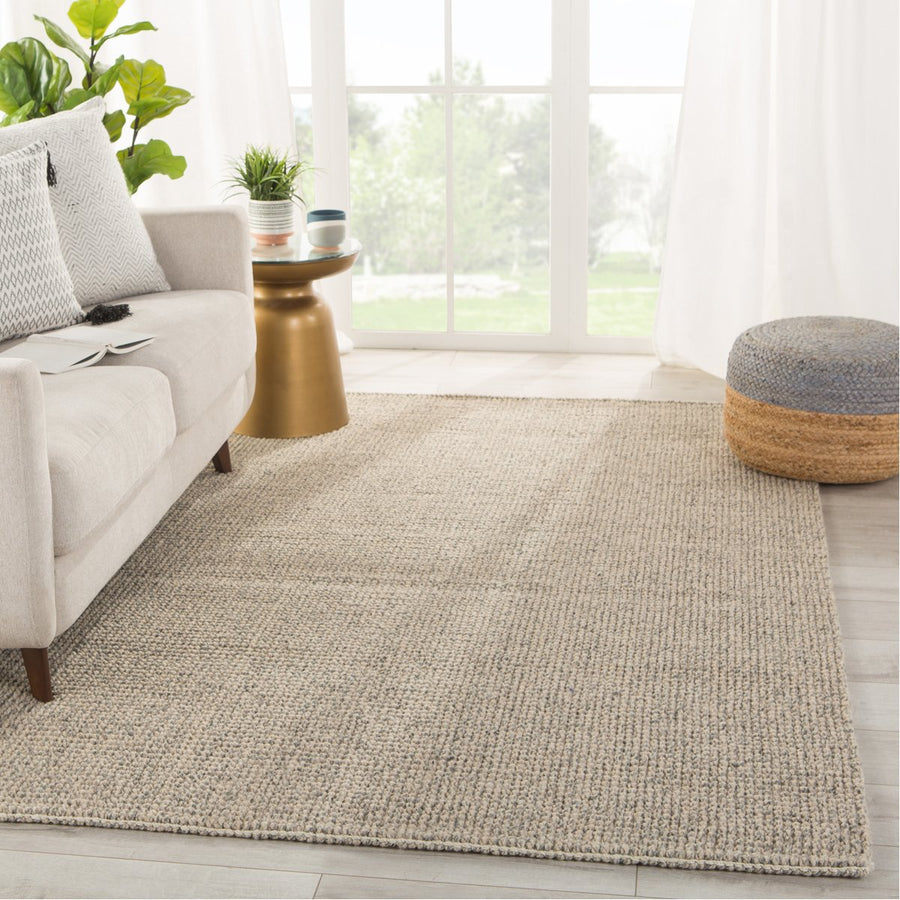 Jaipur Tioman Chael Solid Gray Beige TIM03 Rug