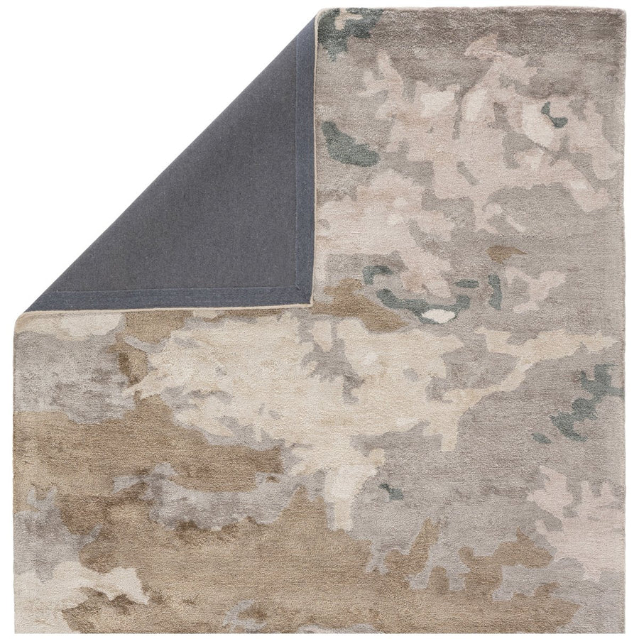 Jaipur Transcend Glacier Abstract Light Gray Taupe TRD05 Rug