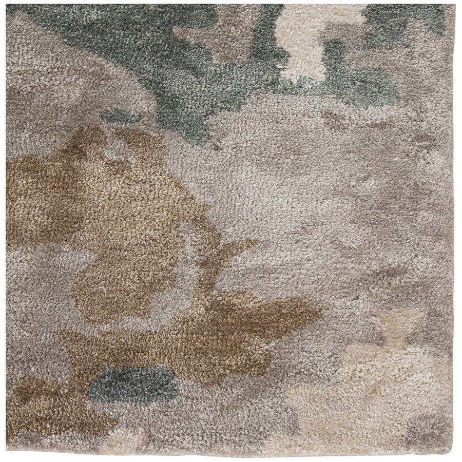 Jaipur Transcend Glacier Abstract Light Gray Taupe TRD05 Rug