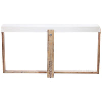 Lillian August Santorini Rectangle Outdoor Console Table