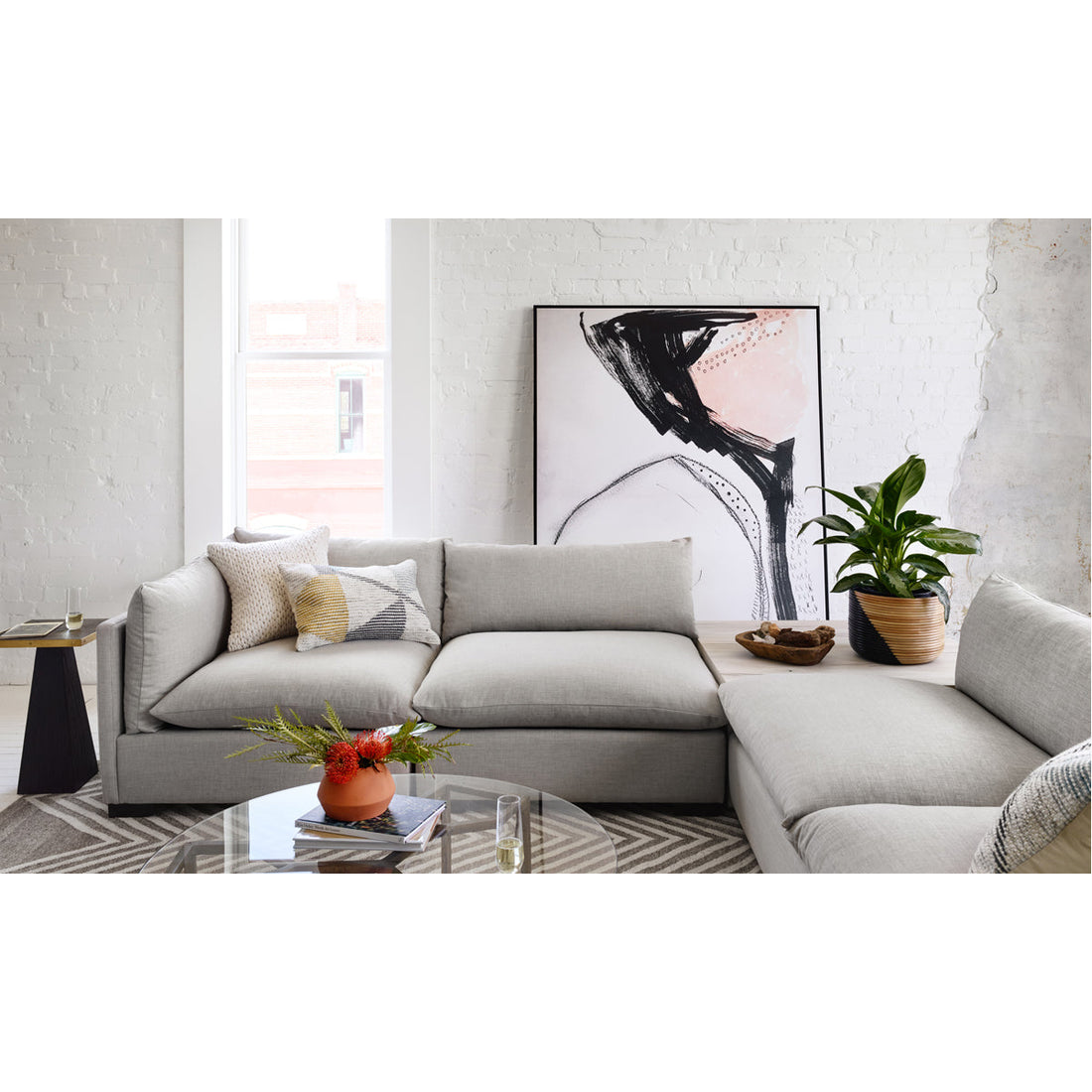 Four Hands Atelier Westwood 5-Piece Sectional - Bennett Moon