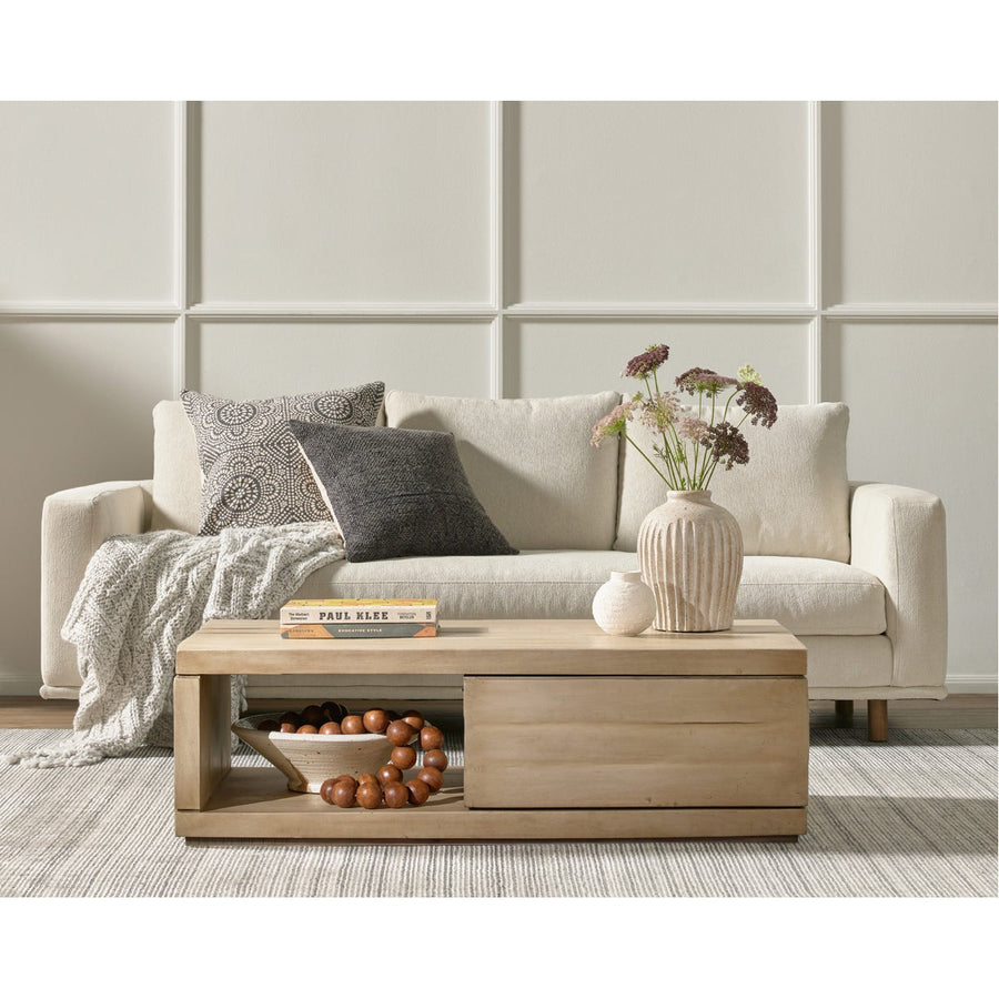 Four Hands Centrale Dom Sofa - Bonnell Ivory