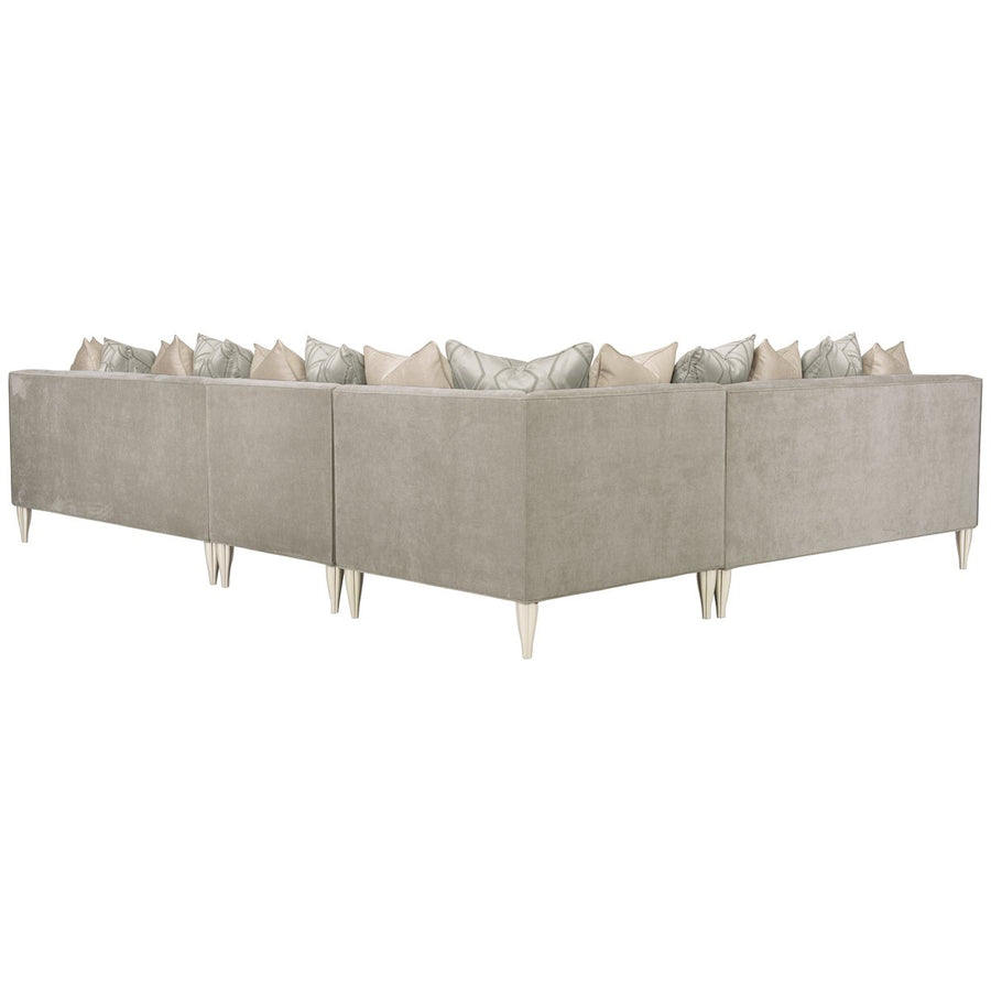 Caracole Upholstery Fret Knot Sectional