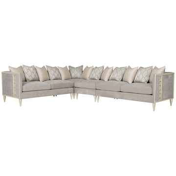 Caracole Upholstery Fret Knot Sectional