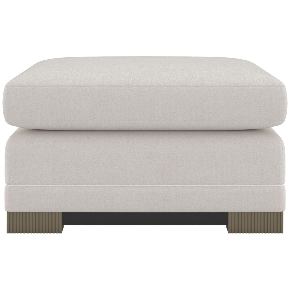 Caracole Upholstery Deep Retreat Edge Ottoman