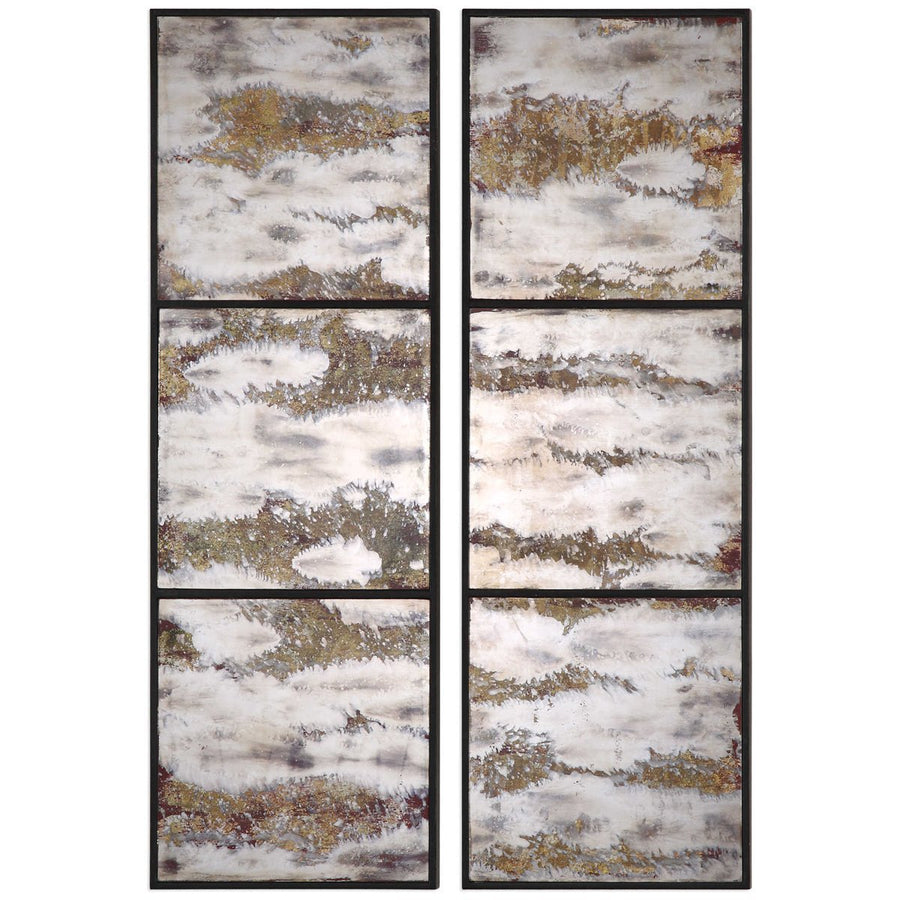 Uttermost Rahila Antiqued Mirror Wall Panels, 2-Piece Set