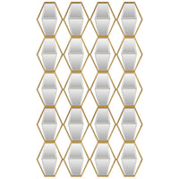 Uttermost Jillian Mirrored Wall Art