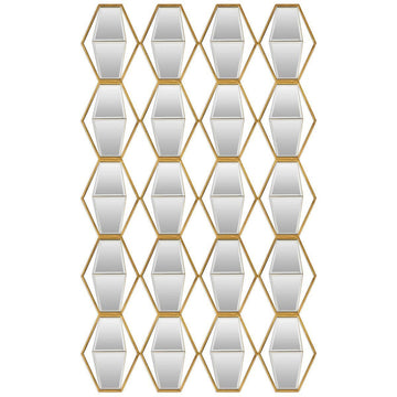 Uttermost Jillian Mirrored Wall Art