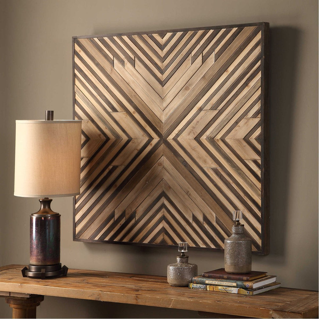 Uttermost Floyd Wooden Wall Art