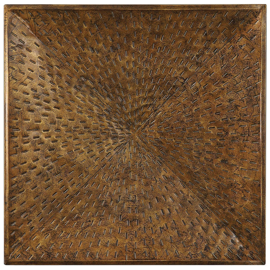 Uttermost Blaise Antiqued Bronze Wall Art