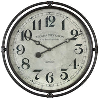 Uttermost Nakul Industrial Wall Clock