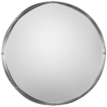 Uttermost Ohmer Round Metal Coils Mirror