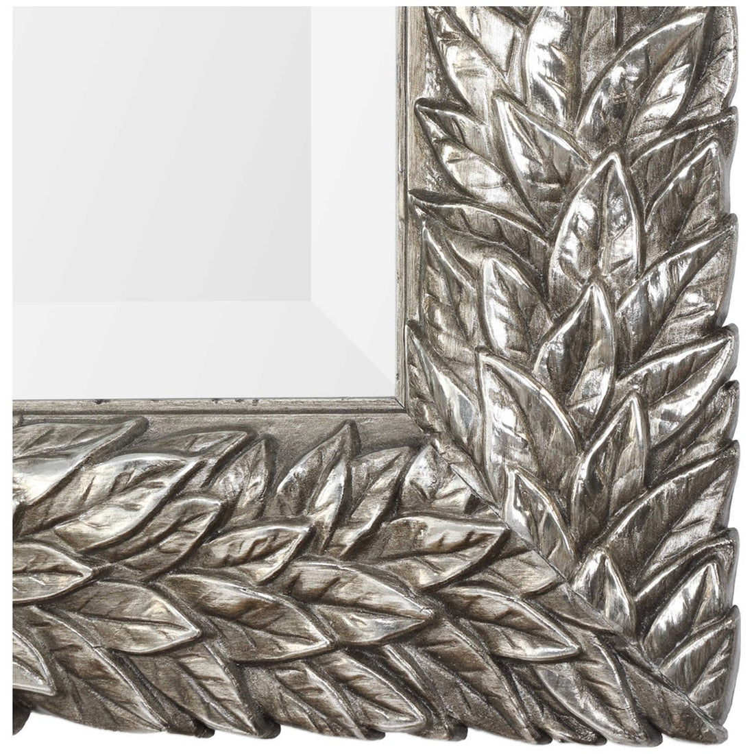 Uttermost Evelina Silver Leaves Mirror