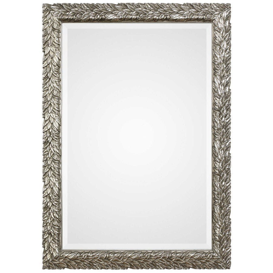 Uttermost Evelina Silver Leaves Mirror