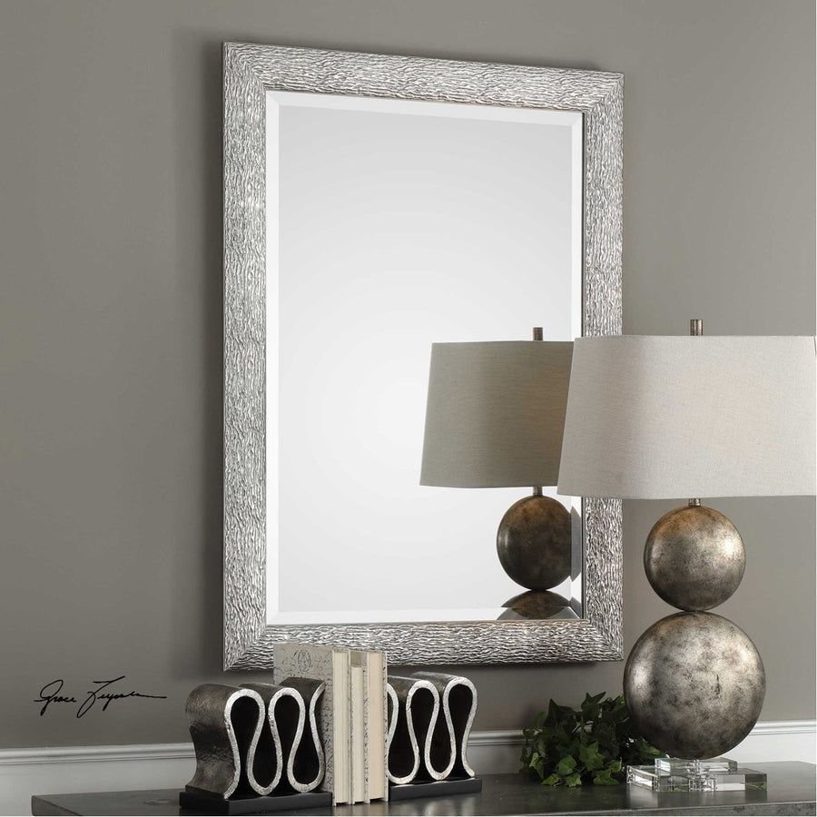 Uttermost Mossley Metallic Silver Mirror