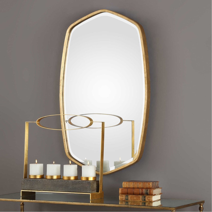 Uttermost Duronia Antiqued Gold Mirror