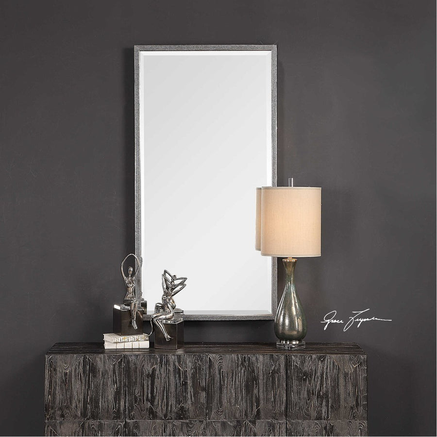 Uttermost Gabelle Metallic Silver Mirror