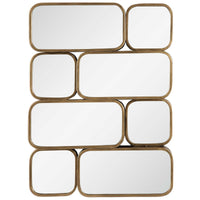 Uttermost Canute Modern Gold Mirror