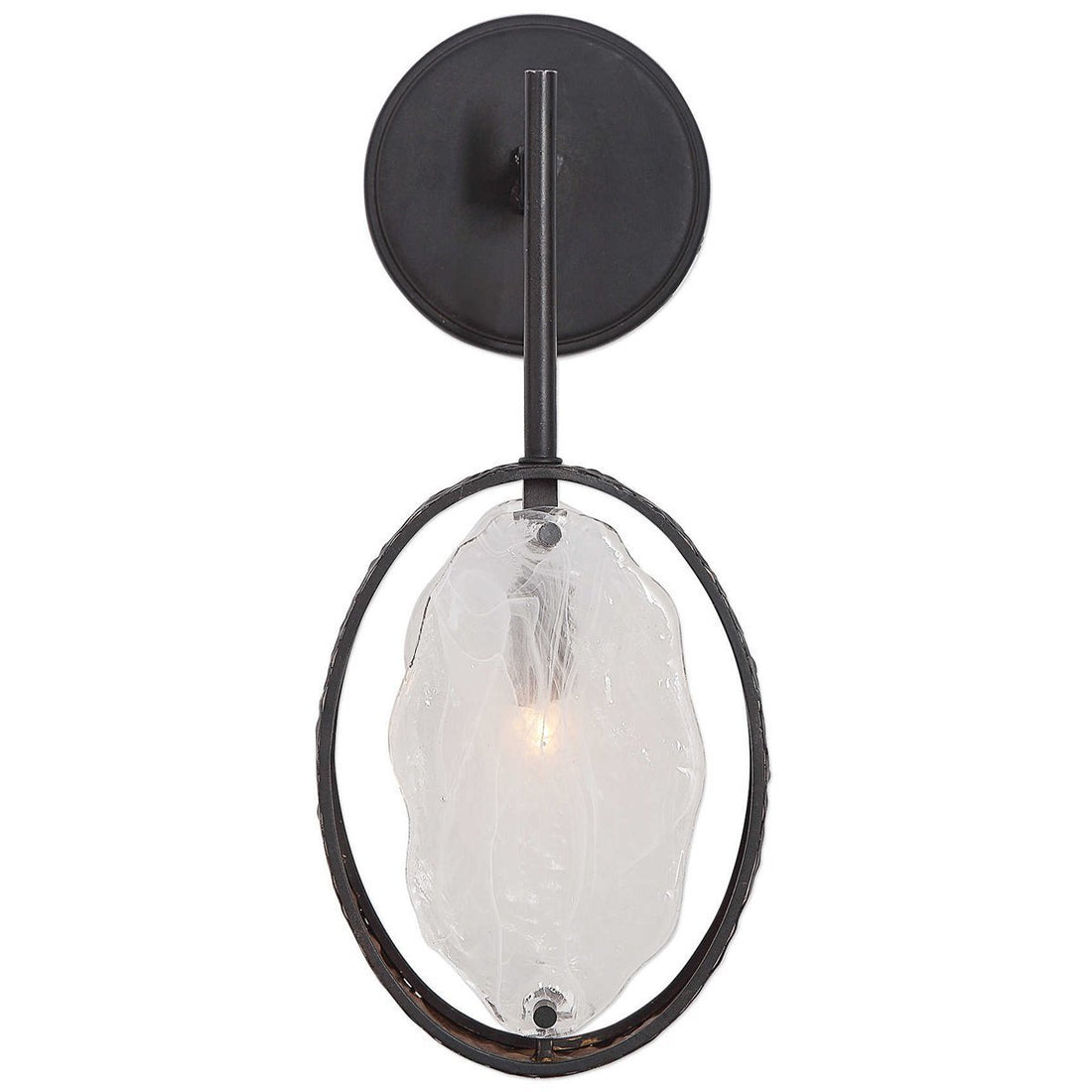 Uttermost Maxin Dark Bronze 1-Light Sconce